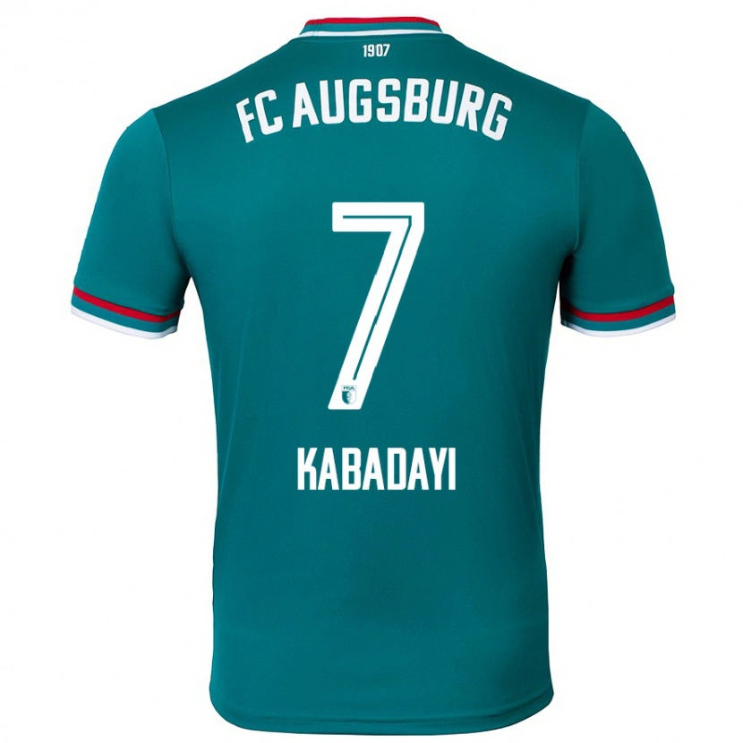 Danxen Kvinder Yusuf Kabadayi #7 Mørkegrøn Udebane Spillertrøjer 2024/25 Trøje T-Shirt