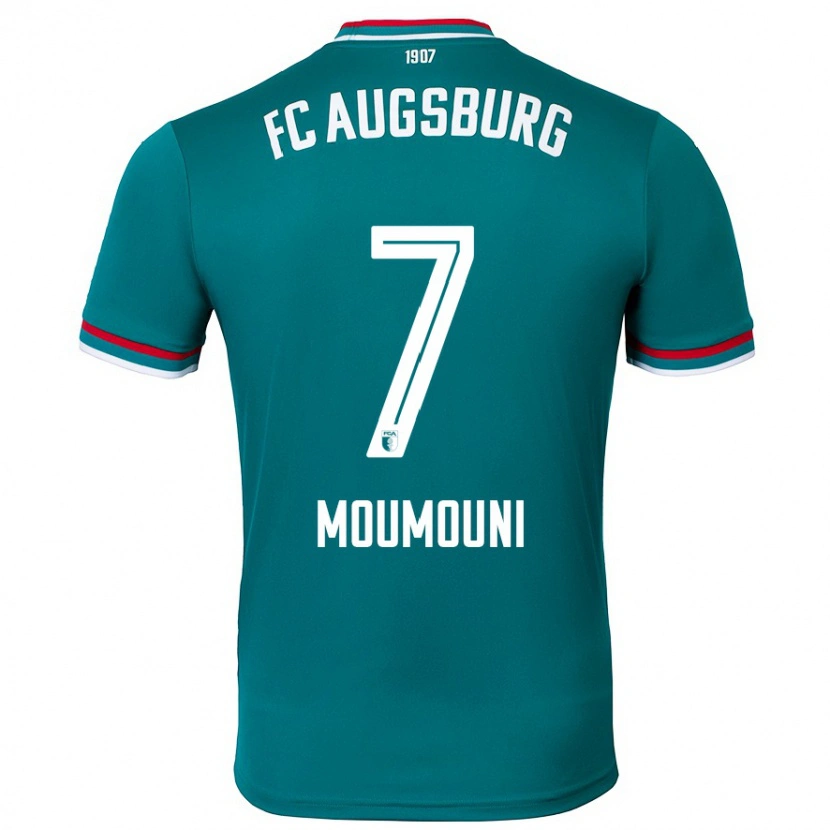 Danxen Kvinder Faris Moumouni #7 Mørkegrøn Udebane Spillertrøjer 2024/25 Trøje T-Shirt