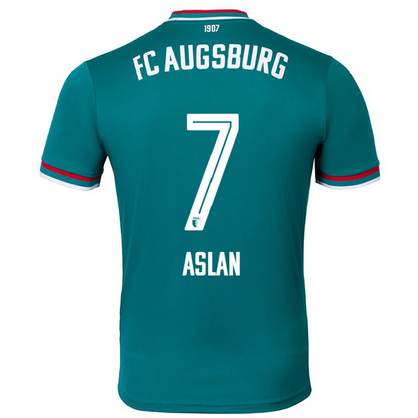 Danxen Kvinder Berkay Aslan #7 Mørkegrøn Udebane Spillertrøjer 2024/25 Trøje T-Shirt