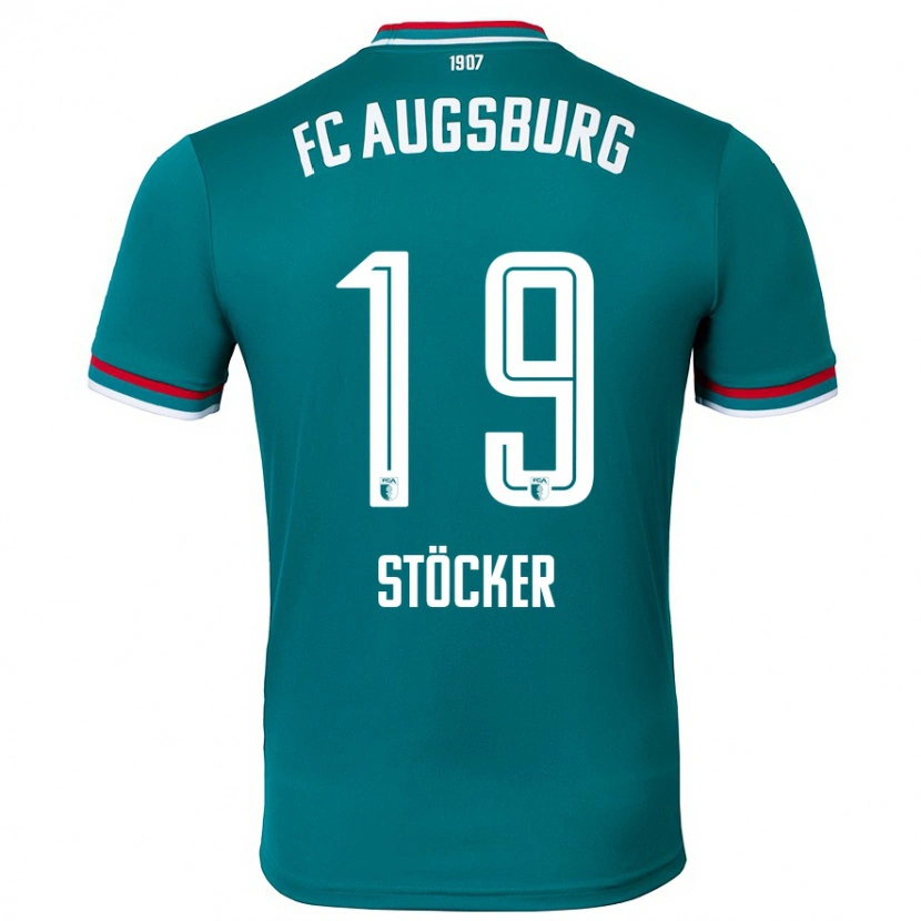 Danxen Kvinder Louis Stöcker #19 Mørkegrøn Udebane Spillertrøjer 2024/25 Trøje T-Shirt