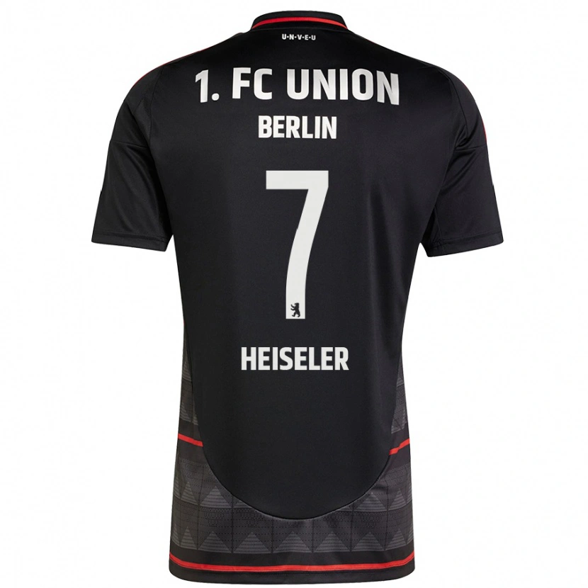 Danxen Kvinder Lisa Heiseler #7 Sort Udebane Spillertrøjer 2024/25 Trøje T-Shirt