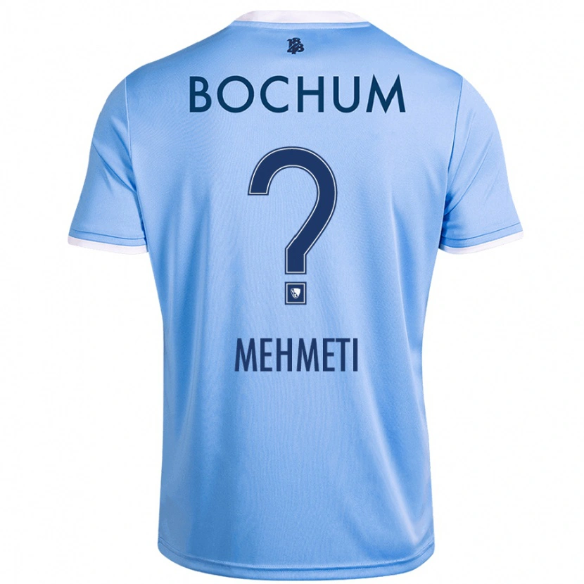 Danxen Kvinder Enis Mehmeti #0 Himmelblå Udebane Spillertrøjer 2024/25 Trøje T-Shirt