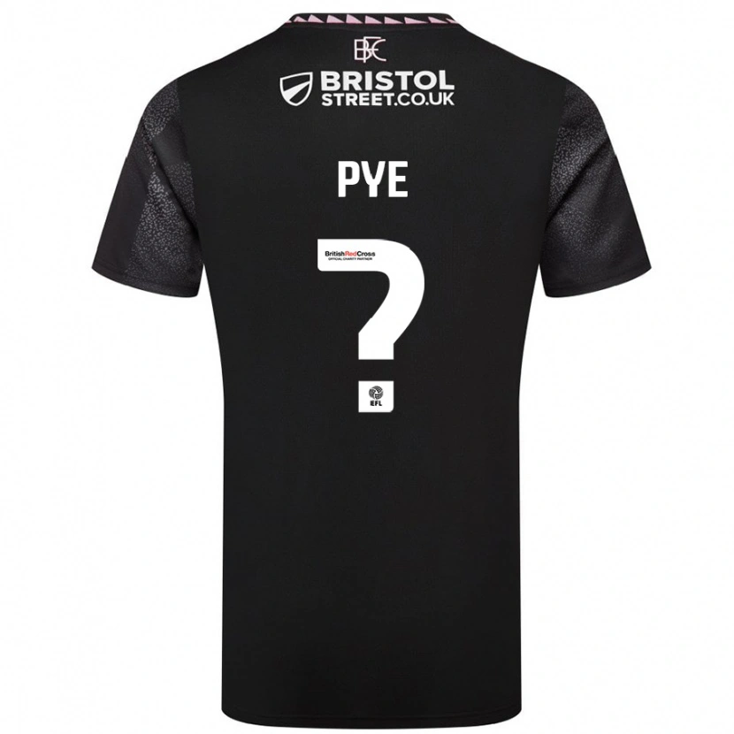 Danxen Kvinder Logan Pye #0 Sort Udebane Spillertrøjer 2024/25 Trøje T-Shirt