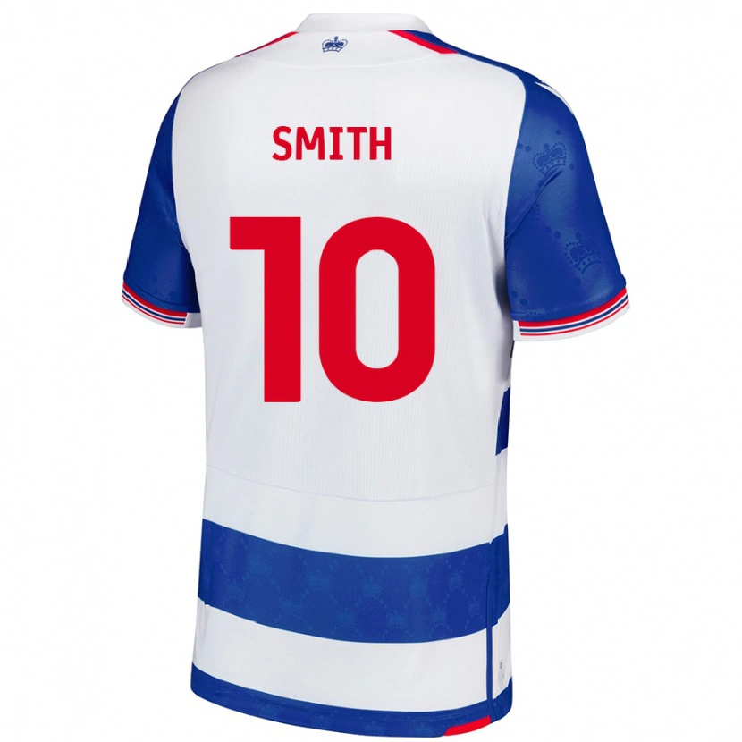 Danxen Børn Sam Smith #10 Blå Hvid Hjemmebane Spillertrøjer 2024/25 Trøje T-Shirt