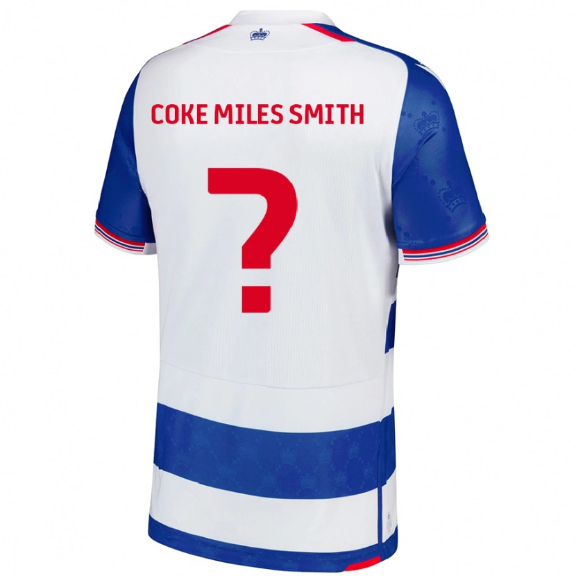 Danxen Børn Kiyan Coke Miles Smith #0 Blå Hvid Hjemmebane Spillertrøjer 2024/25 Trøje T-Shirt