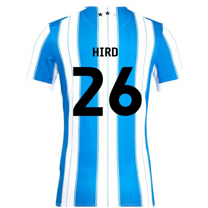 Danxen Børn Kayley Hird #26 Blå Hvid Hjemmebane Spillertrøjer 2024/25 Trøje T-Shirt