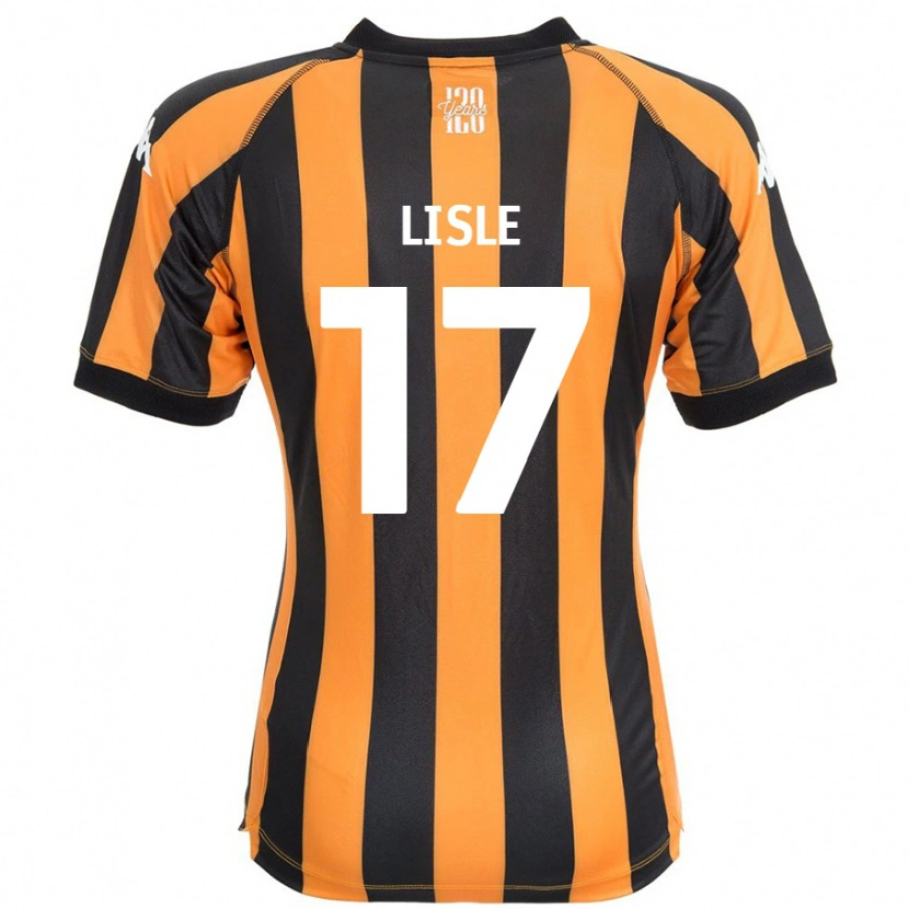 Danxen Børn Mary Lisle #17 Sort Rav Hjemmebane Spillertrøjer 2024/25 Trøje T-Shirt