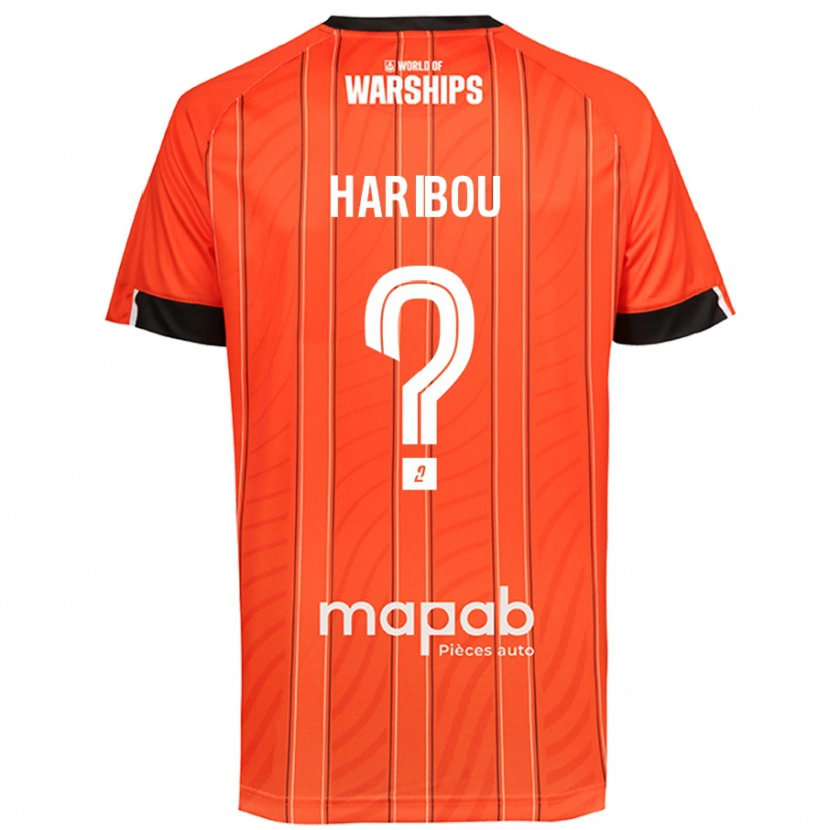 Danxen Børn Samir Haribou #0 Orange Hjemmebane Spillertrøjer 2024/25 Trøje T-Shirt