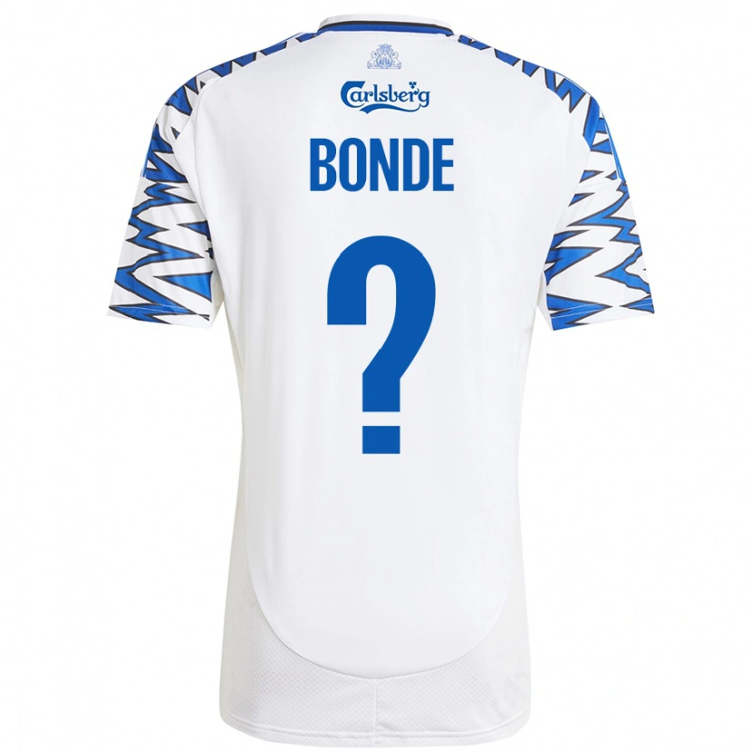 Danxen Børn Rode Bonde #0 Hvid Himmelblå Hjemmebane Spillertrøjer 2024/25 Trøje T-Shirt