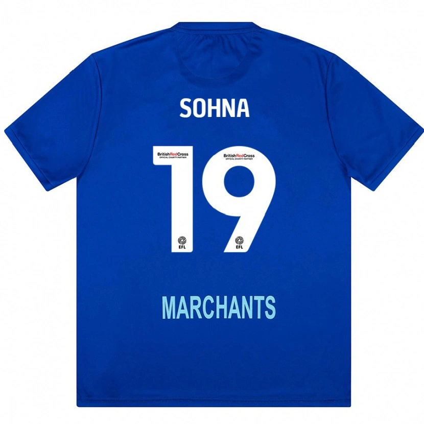 Danxen Børn Harrison Sohna #19 Grøn Udebane Spillertrøjer 2024/25 Trøje T-Shirt