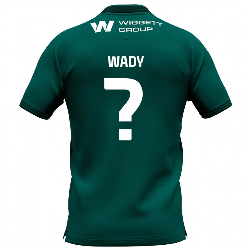 Danxen Børn Ethan Wady #0 Grøn Udebane Spillertrøjer 2024/25 Trøje T-Shirt