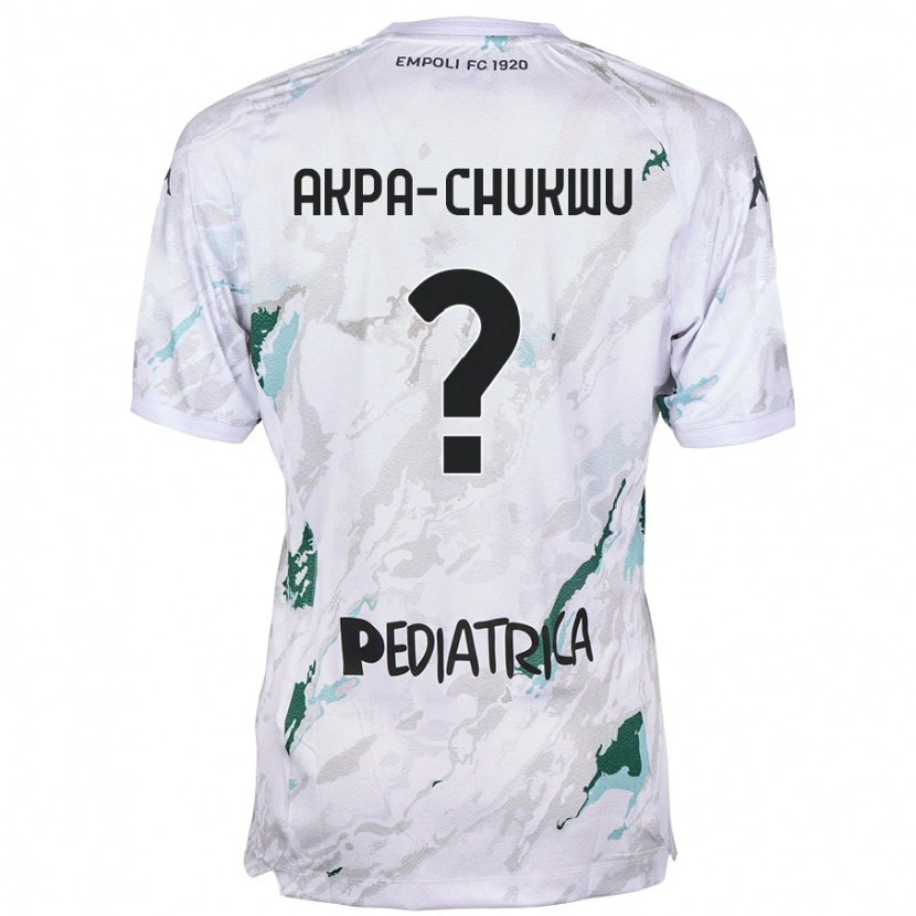 Danxen Børn Hemsley Akpa-Chukwu #0 Grå Udebane Spillertrøjer 2024/25 Trøje T-Shirt