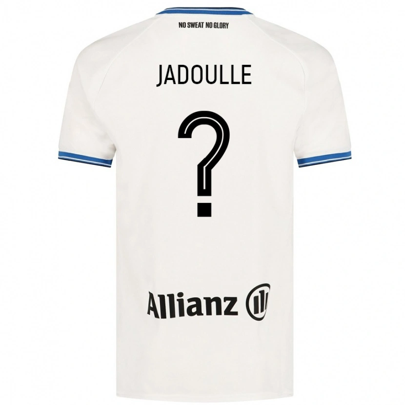 Danxen Børn Romane Jadoulle #0 Hvid Udebane Spillertrøjer 2024/25 Trøje T-Shirt