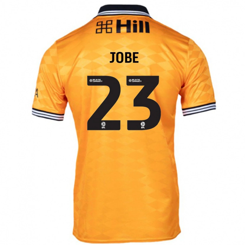 Danxen Mænd Mamadou Jobe #23 Orange Hjemmebane Spillertrøjer 2024/25 Trøje T-Shirt