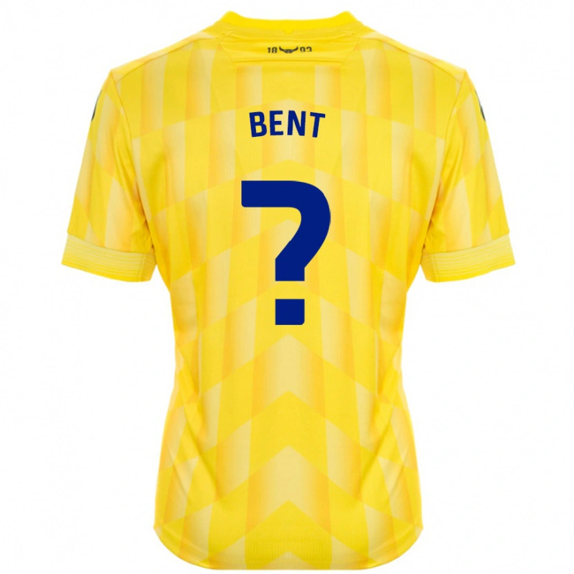 Danxen Mænd Stephaney Bent #0 Gul Hjemmebane Spillertrøjer 2024/25 Trøje T-Shirt