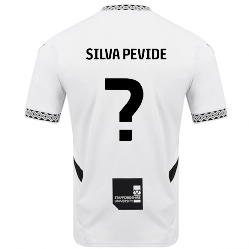 Danxen Mænd Joao Silva Pevide #0 Hvid Hjemmebane Spillertrøjer 2024/25 Trøje T-Shirt