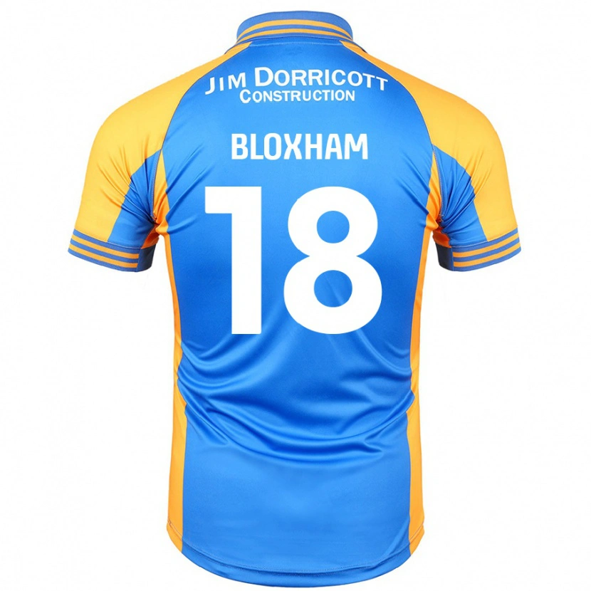 Danxen Mænd Tom Bloxham #18 Blå Rav Hjemmebane Spillertrøjer 2024/25 Trøje T-Shirt