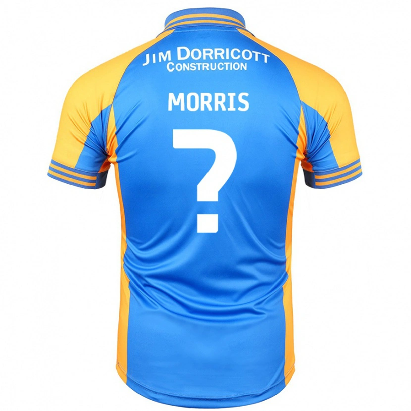 Danxen Mænd Cammron Morris #0 Blå Rav Hjemmebane Spillertrøjer 2024/25 Trøje T-Shirt