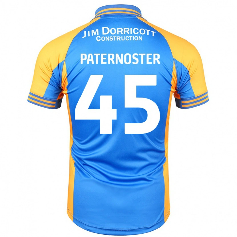 Danxen Mænd Vladimir Paternoster #45 Blå Rav Hjemmebane Spillertrøjer 2024/25 Trøje T-Shirt