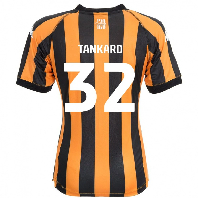 Danxen Mænd Lily Tankard #32 Sort Rav Hjemmebane Spillertrøjer 2024/25 Trøje T-Shirt