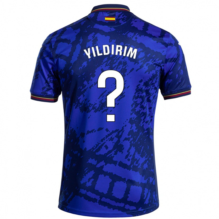 Danxen Mænd Bertuğ Yıldırım #0 Mørkere Blå Hjemmebane Spillertrøjer 2024/25 Trøje T-Shirt