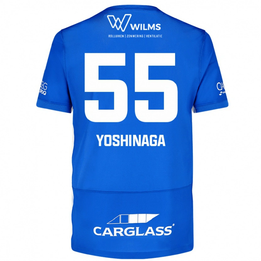 Danxen Mænd Yumeki Yoshinaga #55 Blå Hjemmebane Spillertrøjer 2024/25 Trøje T-Shirt
