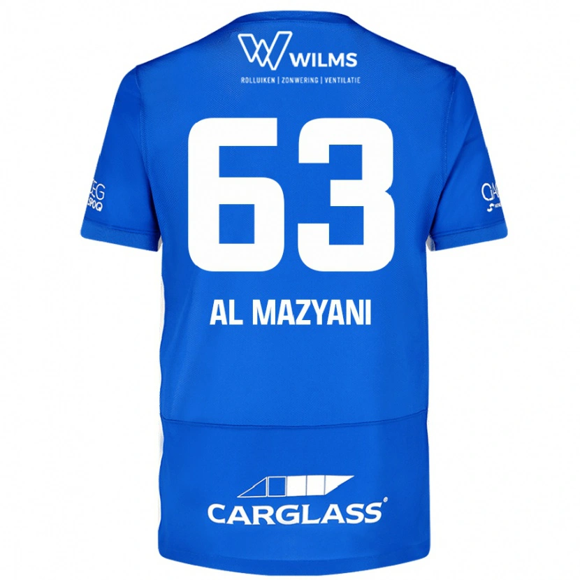 Danxen Mænd Faissal Al Mazyani #63 Blå Hjemmebane Spillertrøjer 2024/25 Trøje T-Shirt