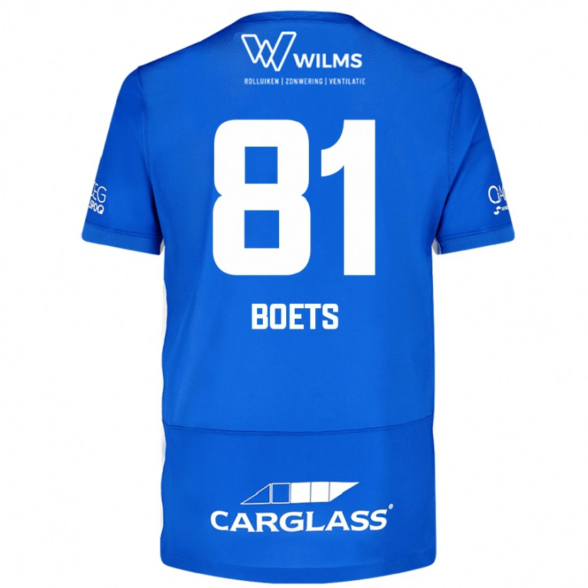 Danxen Mænd Keo Boets #81 Blå Hjemmebane Spillertrøjer 2024/25 Trøje T-Shirt