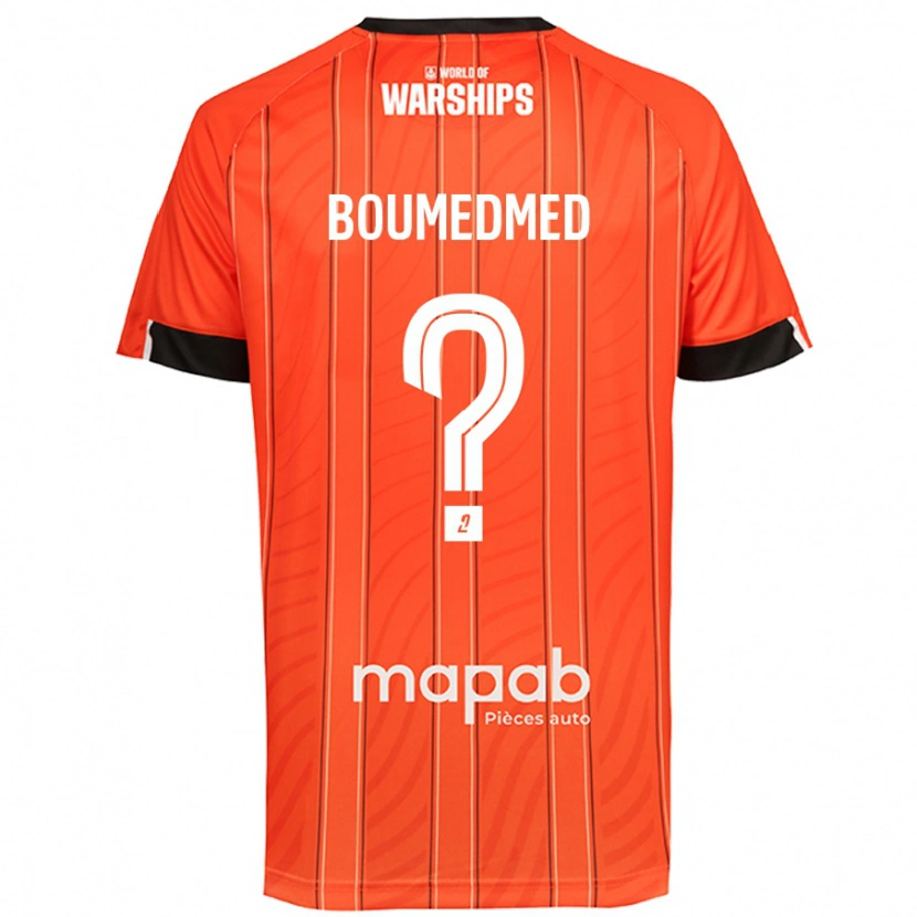 Danxen Mænd Kamil Boumedmed #0 Orange Hjemmebane Spillertrøjer 2024/25 Trøje T-Shirt