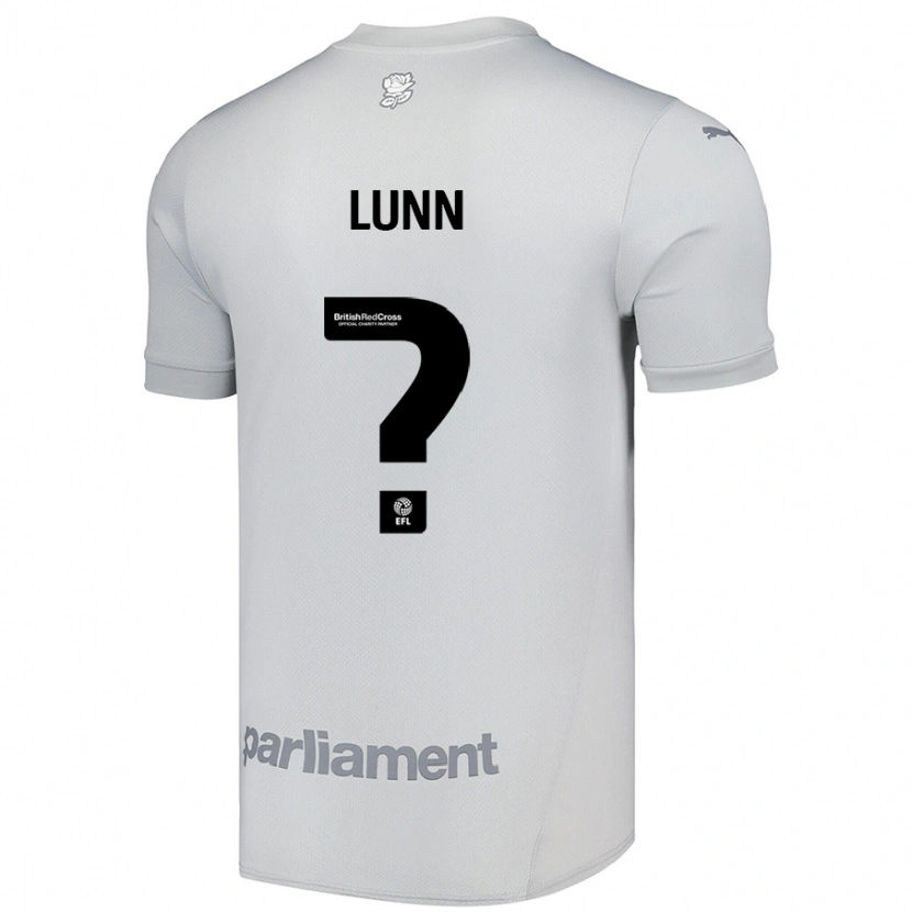 Danxen Mænd Macy Lunn #0 Sølvgrå Udebane Spillertrøjer 2024/25 Trøje T-Shirt