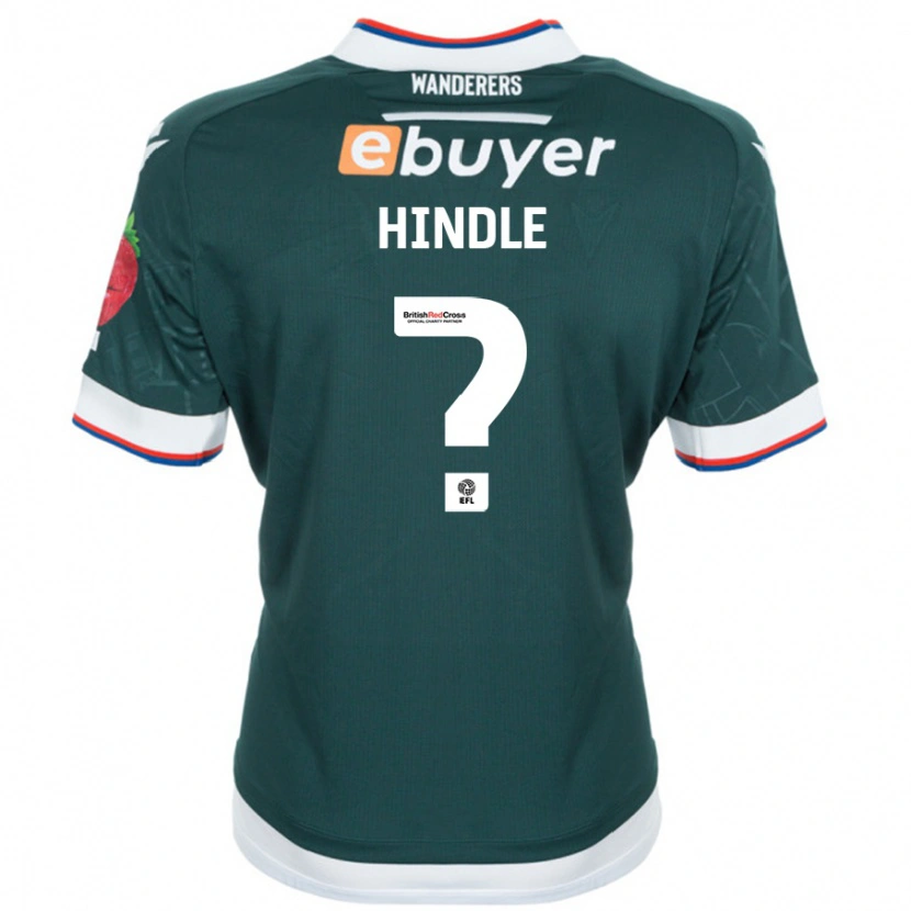 Danxen Mænd Amy Hindle #0 Mørkegrøn Udebane Spillertrøjer 2024/25 Trøje T-Shirt