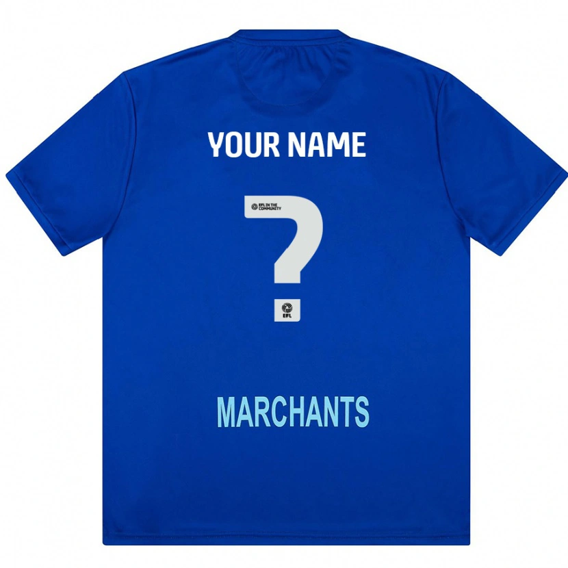 Danxen Mænd Dit Navn #0 Grøn Udebane Spillertrøjer 2024/25 Trøje T-Shirt