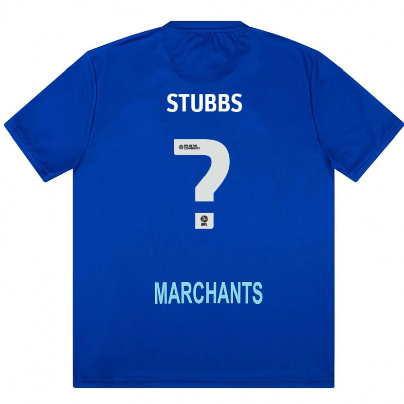 Danxen Mænd Sam Stubbs #0 Grøn Udebane Spillertrøjer 2024/25 Trøje T-Shirt