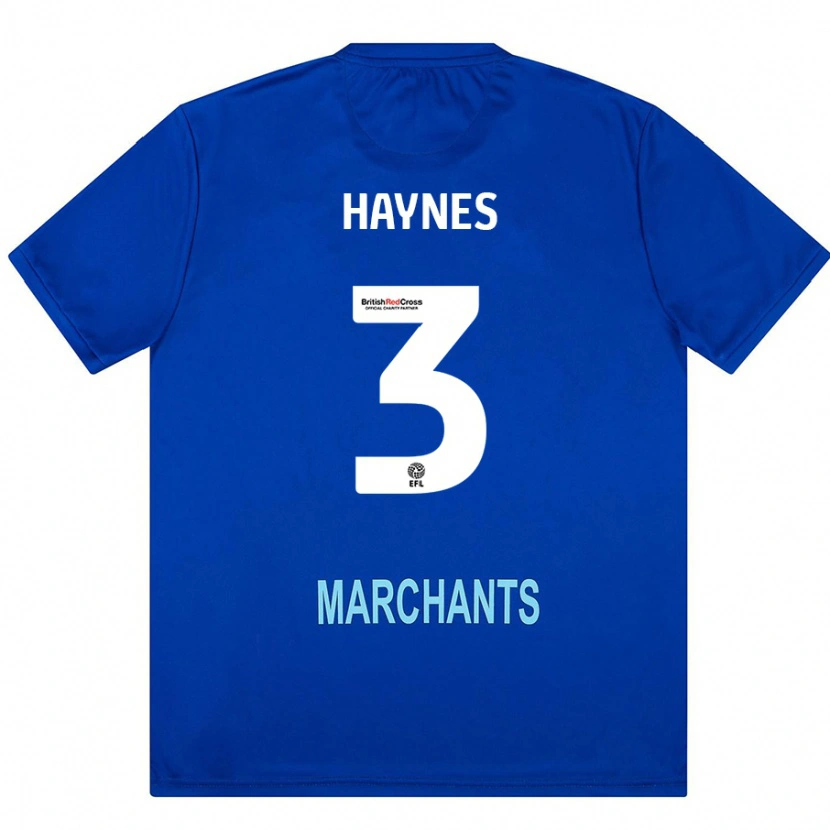 Danxen Mænd Ryan Haynes #3 Grøn Udebane Spillertrøjer 2024/25 Trøje T-Shirt