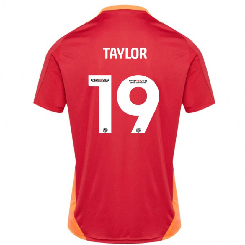 Danxen Mænd Mollie Taylor #19 Blå Off White Udebane Spillertrøjer 2024/25 Trøje T-Shirt
