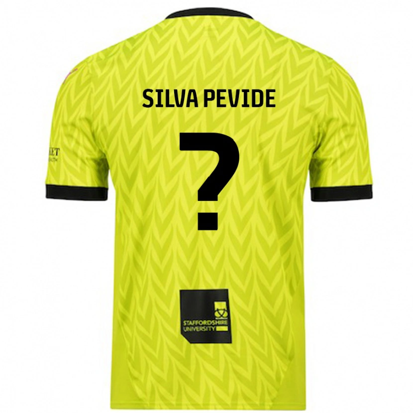 Danxen Mænd Joao Silva Pevide #0 Fluorescerende Grøn Udebane Spillertrøjer 2024/25 Trøje T-Shirt