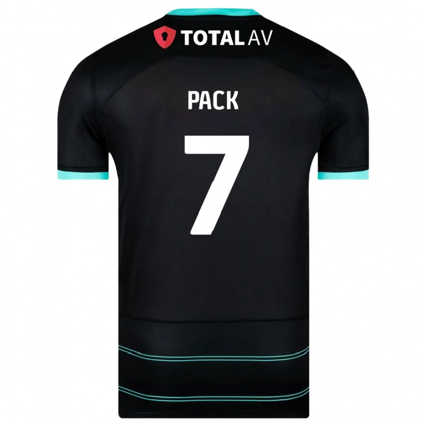 Danxen Mænd Marlon Pack #7 Sort Udebane Spillertrøjer 2024/25 Trøje T-Shirt