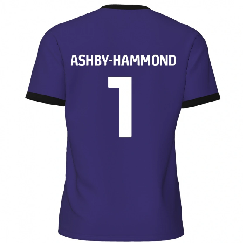 Danxen Mænd Taye Ashby-Hammond #1 Lilla Udebane Spillertrøjer 2024/25 Trøje T-Shirt