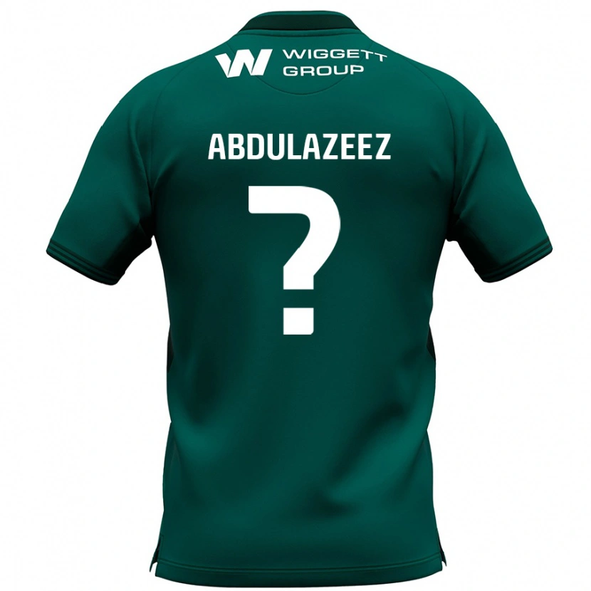 Danxen Mænd Abdulahi Abdulazeez #0 Grøn Udebane Spillertrøjer 2024/25 Trøje T-Shirt