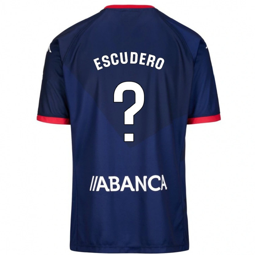Danxen Mænd Sergio Escudero #18 Marineblå Udebane Spillertrøjer 2024/25 Trøje T-Shirt