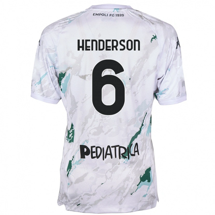 Danxen Mænd Liam Henderson #6 Grå Udebane Spillertrøjer 2024/25 Trøje T-Shirt
