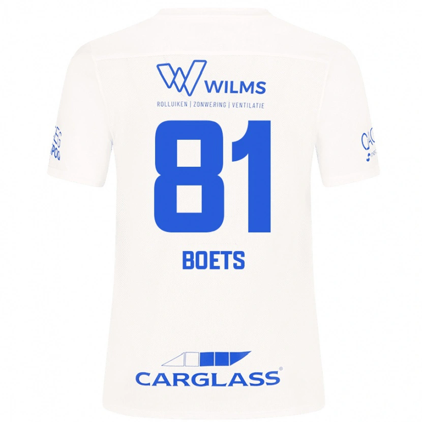 Danxen Mænd Keo Boets #81 Hvid Udebane Spillertrøjer 2024/25 Trøje T-Shirt