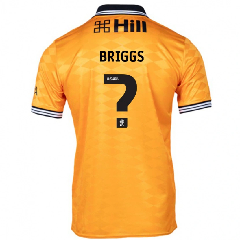 Danxen Kvinder Jj Briggs #0 Orange Hjemmebane Spillertrøjer 2024/25 Trøje T-Shirt
