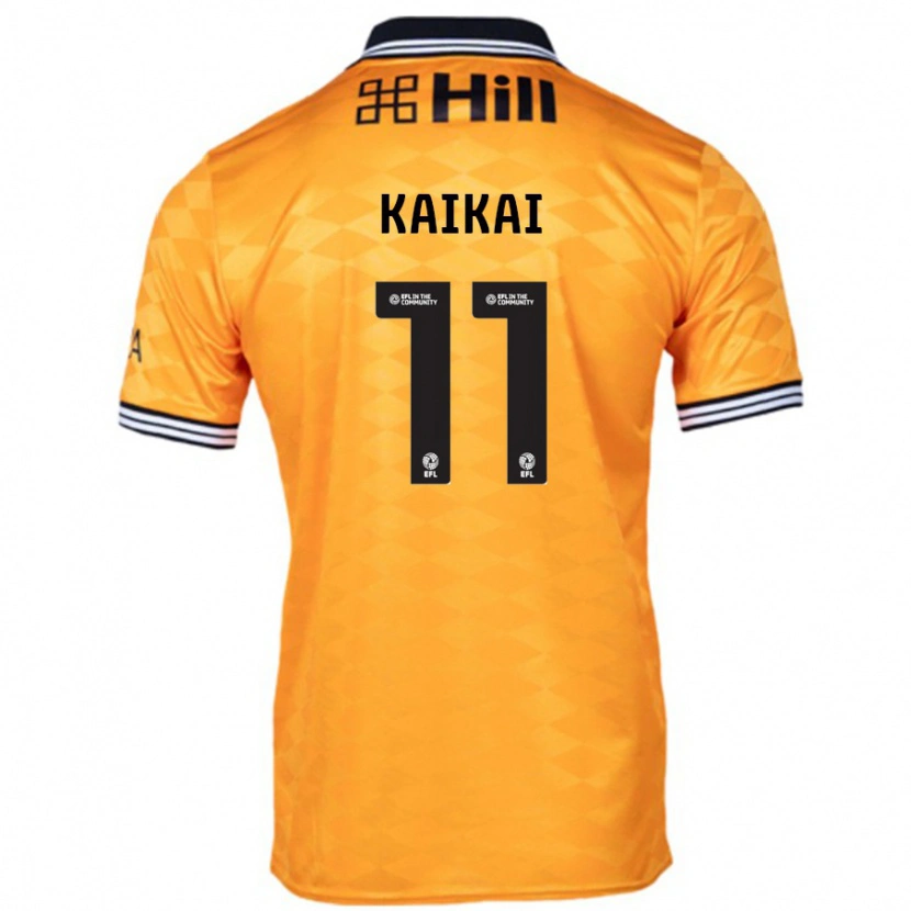 Danxen Kvinder Sullay Kaikai #11 Orange Hjemmebane Spillertrøjer 2024/25 Trøje T-Shirt