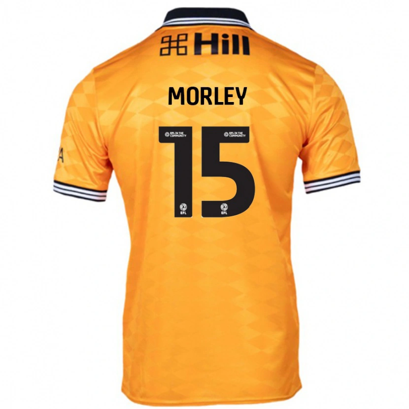 Danxen Kvinder Jess Morley #15 Orange Hjemmebane Spillertrøjer 2024/25 Trøje T-Shirt