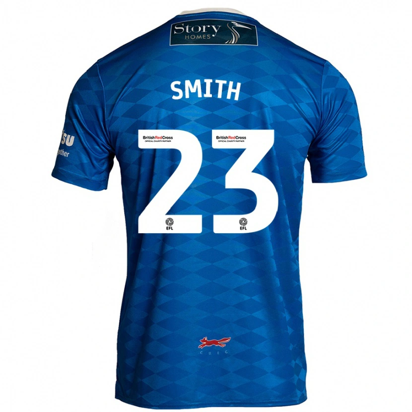 Danxen Kvinder Jude Smith #23 Blå Hjemmebane Spillertrøjer 2024/25 Trøje T-Shirt