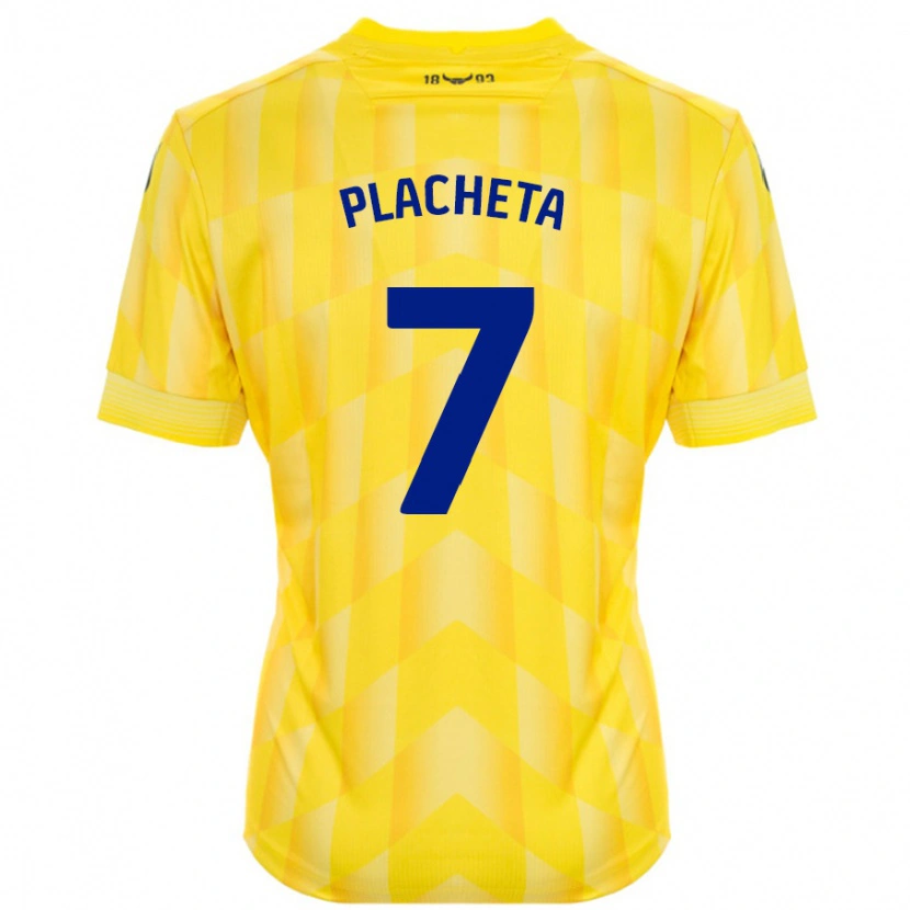 Danxen Kvinder Przemyslaw Placheta #7 Gul Hjemmebane Spillertrøjer 2024/25 Trøje T-Shirt