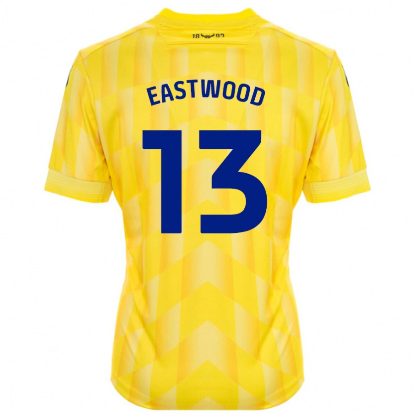 Danxen Kvinder Simon Eastwood #13 Gul Hjemmebane Spillertrøjer 2024/25 Trøje T-Shirt