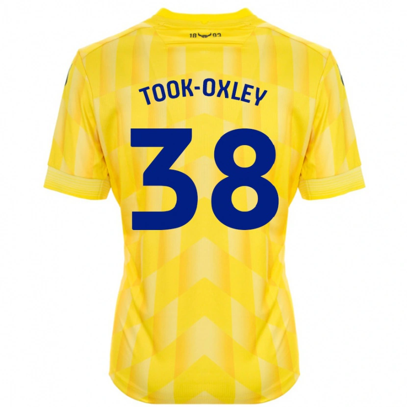 Danxen Kvinder Zaide Took-Oxley #38 Gul Hjemmebane Spillertrøjer 2024/25 Trøje T-Shirt
