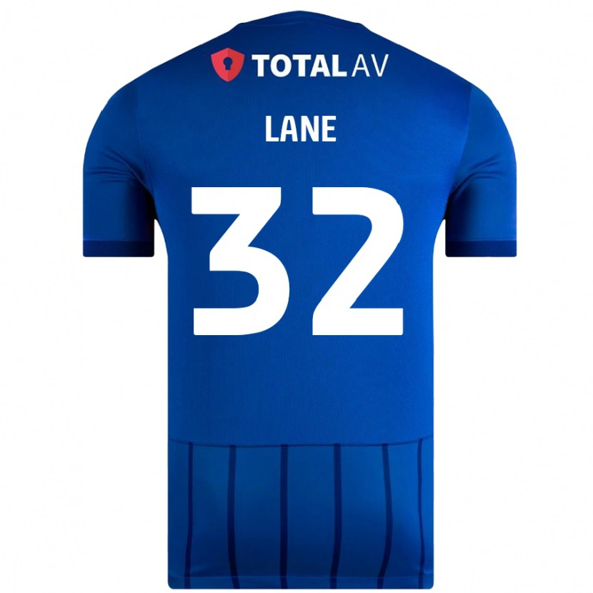 Danxen Kvinder Paddy Lane #32 Blå Hjemmebane Spillertrøjer 2024/25 Trøje T-Shirt